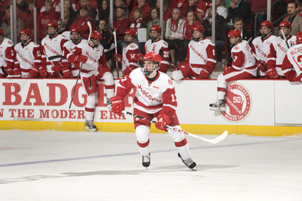 Dylan Holloway Looking to Excel with Wisconsin after World Junior Camp