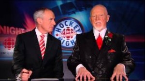 Ron MacLean and Don Cherry Coach's Corner 26