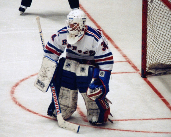 John Vanbiesbrouck, New York Rangers (Joe Schilp, Jr./Flickr)