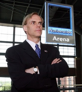 Kekalainen took over for Scott Howson early in the 2013 shortened season. (Photo courtesy of Columbus Blue Jackets)