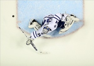 Would James Reimer be able to hold his ground in the intensity of a Montreal/Toronto playoff matchup? 