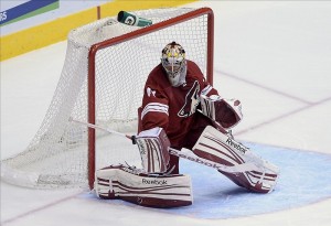 Goaltender Mike Smith Looks to Bring Up His Play to the Next Level (Jennifer Stewart-USA TODAY Sports)