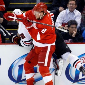 Justin Abdelkader of the Detroit Red Wings.
