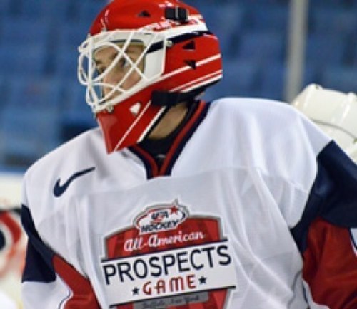 The Waterloo goalie could make a team very glad they drafted this backstop. (Cal Petersen / File Photo)