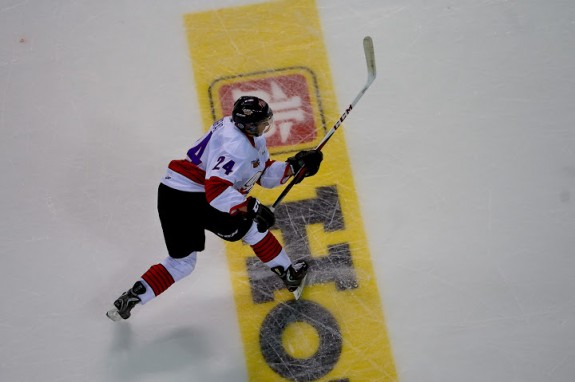 Chris Bigras  at the Top Prospects Game [photo: David Chan]