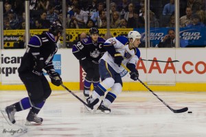 Alex Steen scored both Blues goals Tuesday night (Bridgetds@Flickr)