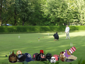 Fraser Hats on Clark's Lawn