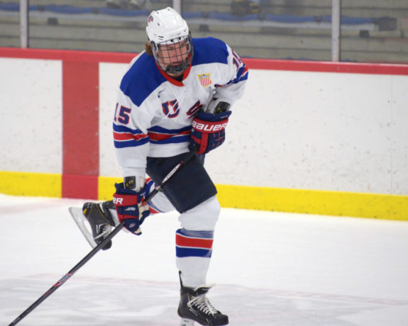 John Hayden could be a real sleeper in the draft! (Tom Sorensen/USAHockey)