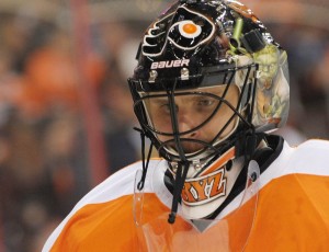 Tired of his mediocrity and antics, the Flyers bought out Bryzgalov earlier this summer. (Eric Hartline-USA TODAY Sports)