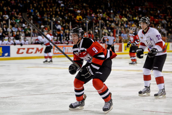 Zach Nastasiuk of the Detroit Red Wings.