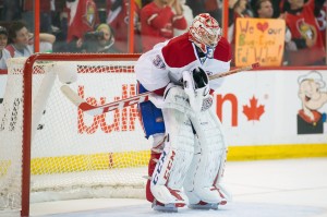 Montreal Canadiens goalie Carey Price