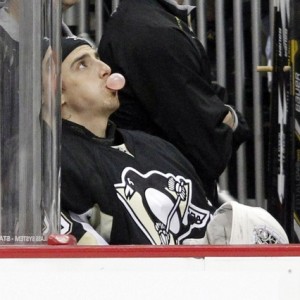 A playoff year spent on the bench hurt Fleury immensely. (Charles LeClaire-USA TODAY Sports)
