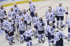Nonis mentions there are no "untouchables" on the Leafs rosters.(Bob DeChiara-USA TODAY Sports)