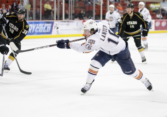 Anton Lander (Steven Christy/OKC Barons)