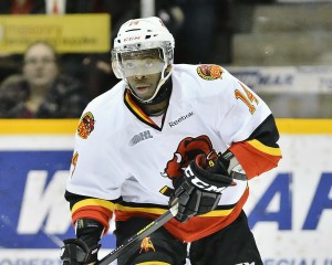 Jordan Subban followed in his brother PK's footsteps as a member of the Belleville Bulls (Terry Wilson/OHL Images)