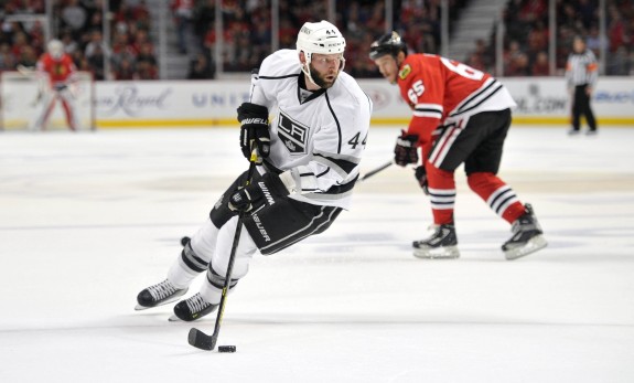 Heatherington tries to emulate his game after Robyn Regehr. (Rob Grabowski-USA TODAY Sports)