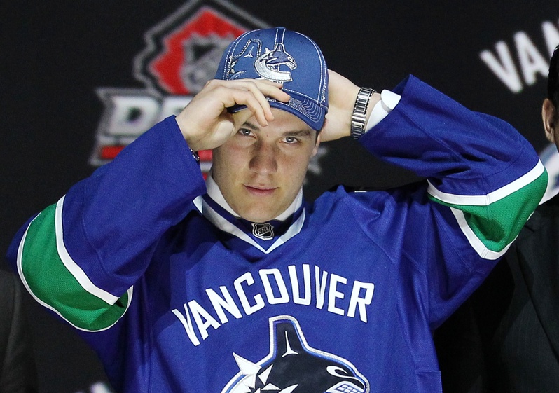 New dad Horvat missing his baby while preparing for playoffs with Canucks