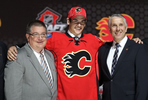 Sean Monahan (Ed Mulholland-USA TODAY Sports)