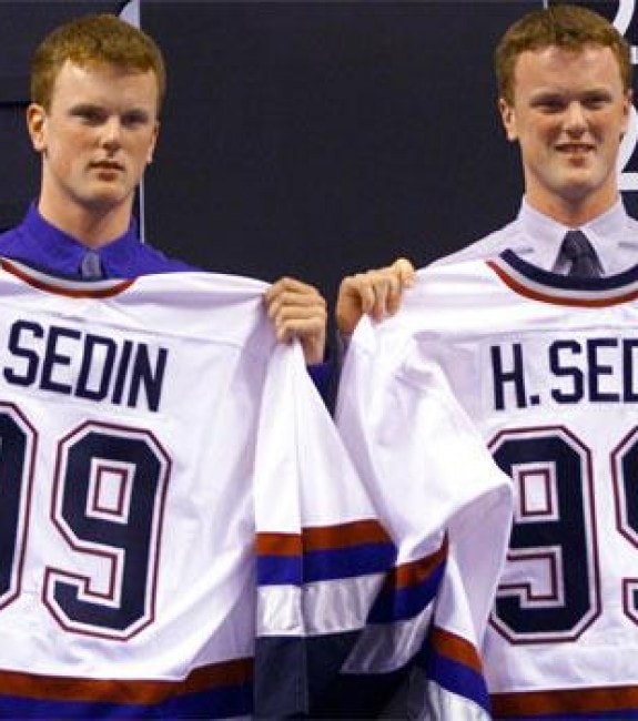 sedins drafted 1999