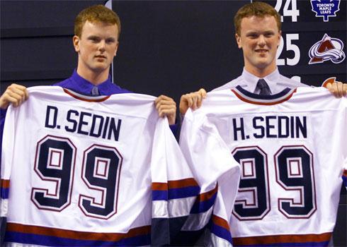 Vancouver canucks sales twin brothers