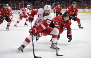 Lindholm's two-way game has drawn comparisons to a young Henrik Zetterberg (Rob Grabowski-USA TODAY Sports)