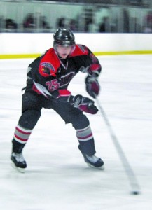 Mackenzie Weegar as a member of the Winchester Hawks in 2010-11. (Darren Matte/The Hockey Writers)