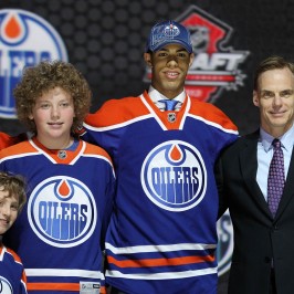 The Oilers took Darnell Nurse with the 2013 7th overall pick (Ed Mulholland-USA TODAY Sports)