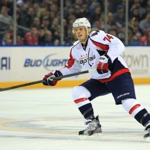 John Carlson was second for the Caps in power-play minutes last year. (Kevin Hoffman-USA TODAY Sports)