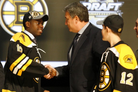 Malcolm Subban had his first shutout of the season on Saturday against the Worcester Sharks. (Charles LeClaire-USA TODAY Sports)