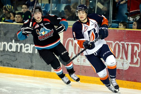 Ranford in action (Credit: Kamloops Blazers / Kelvin Harrison)