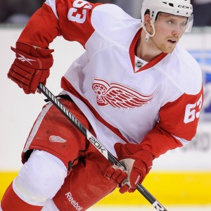 The Red Wings will likely let go of free-agent Joakim Andersson this summer (Jerome Miron-USA TODAY Sports)