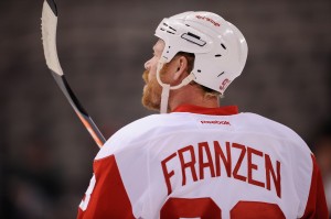 John Franzen, Detroit Red Wings, Injury