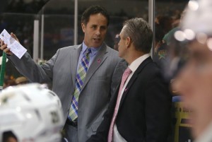 Doug Lidster (left) and Willie Desjardins [Credit: Texas Stars]