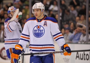 Edmonton Oilers forward Taylor Hall