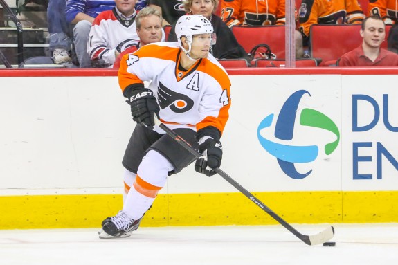Among Flyers, Kimmo Timonen (above) was the closest to a Norris Trophy candidate last season, finishing 12th in voting.