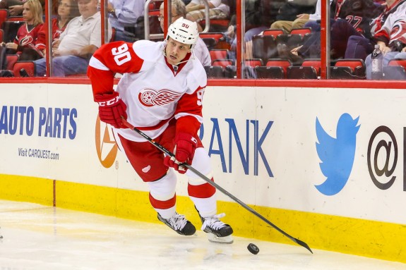 Detroit Red Wings Stephen Weiss  - Photo By Andy Martin Jr
