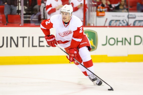 Detroit Red Wings Brendan Smith - Photo By Andy Martin Jr