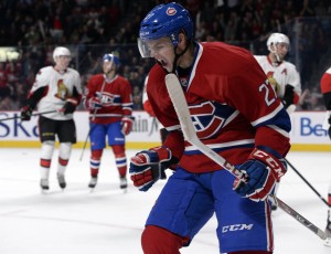 Montreal Canadiens forward Alex Galchenyuk