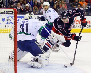 Cam Atkinson, just like the rest of the forwards, must earn their roster spot this season. (Rob Leifheit-USA TODAY Sports)