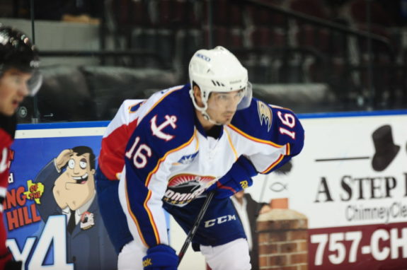 Staubitz Photo Credit:(John Wright/Norfolk Admirals)