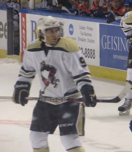 Brian Gibbons picked up Player of the Month honors for October by leading the team in scoring. (Alison Myers/THW)