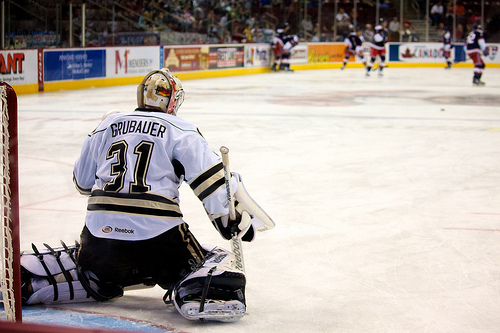 Philipp Grubauer (Annie Erling Gofus/The Hockey Writers)