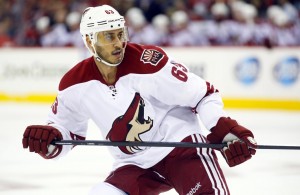 Ribeiro was bought out by the Coyotes this past off-season. (James Guillory-USA TODAY Sports)
