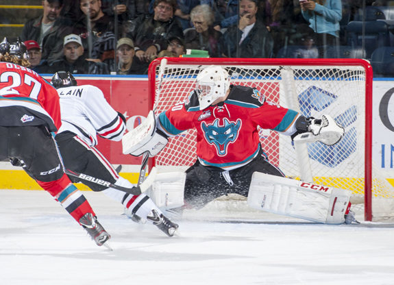 Jordan Cooke led the Rockets past Portland this weekend (photo whl.ca)