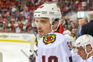 Chicago Blackhawks center Patrick Sharp -  Photo Credit:   Andy Martin Jr