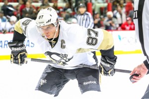 Crosby Faceoffs (Photo Credit: Andy Martin Jr)