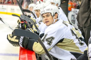 Chris Kunitz is pointless in his last six games. His longest such streak of the season. (Photo Credit: Andy Martin Jr)