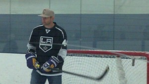 Robyn Regehr's injury forced L.A. to dress just five defensemen earlier this year. (Mario Boucher Photo)