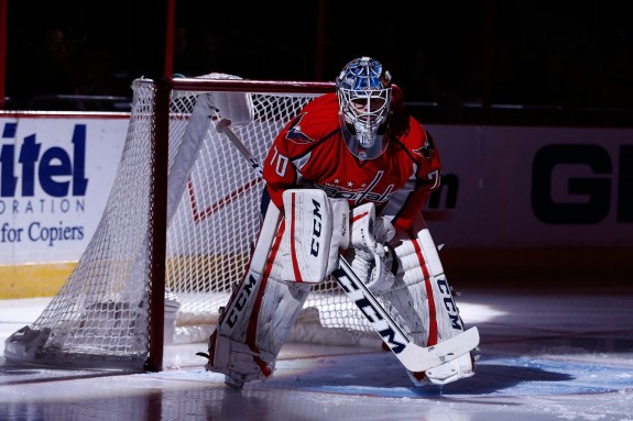 Braden Holtby is the backbone of the Capitals. (Geoff Burke-USA TODAY Sports)