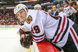 Chicago Blackhawks left wing Bryan Bickell - Photo Credit:  Andy Martin Jr